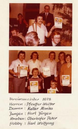 Tischtennis 1978